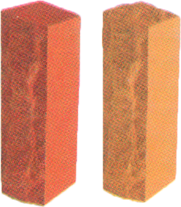Cegła połówka 1 gładka 250x60x65 mm Cegła połówka 1 gładka 250x60x65 mm